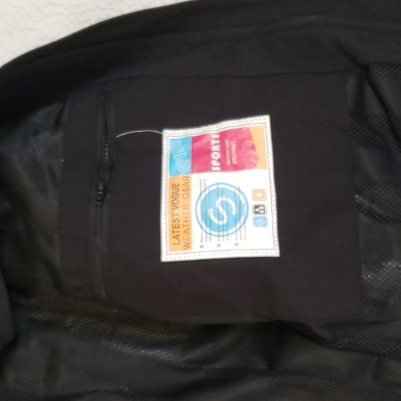 Moerdeng Mens Lightweight Shell Jacket Black Removable Hood, Size S - Picture 9 of 14